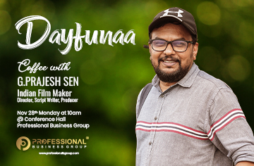 Coffee with G.Prajesh Sen Indian Film Maker